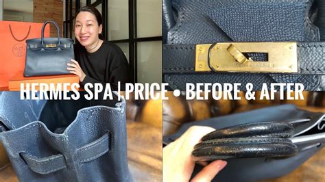 hermes spa price list|hermes spa bag cost.